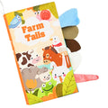 Baby Crinkle Cloth Book – 3D Animal Sensory Toy for Infants