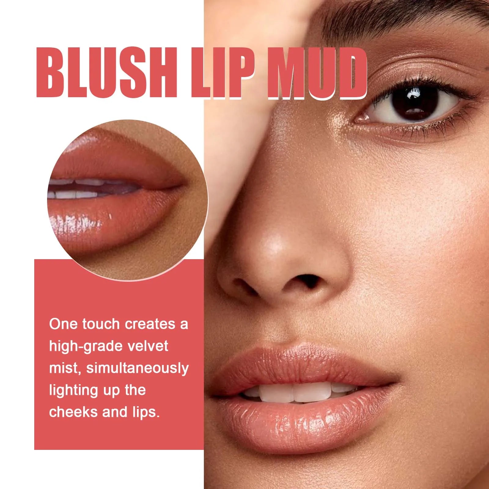 EELHOPE Blush & Lip Gloss is a lightweight, fitting, velvety matte multi-purpose contouring blush Oasis Select