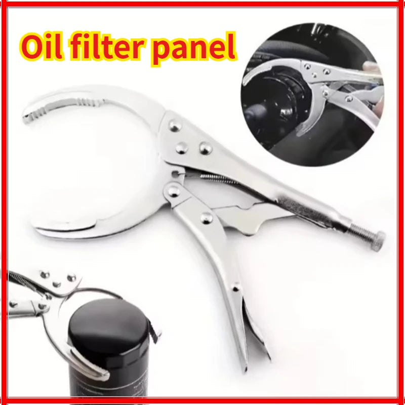 Clamp Filter Wrench Oil Grid Wrench Oil Change Adjustable Multi-Function Engine Oil Filter Wrench Car Disassembly Tool Repair Oasis Select