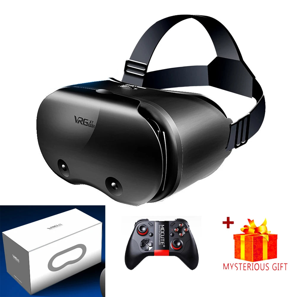 VRG PRO X7 3D VR Headset for iPhone & Android – 120° FOV