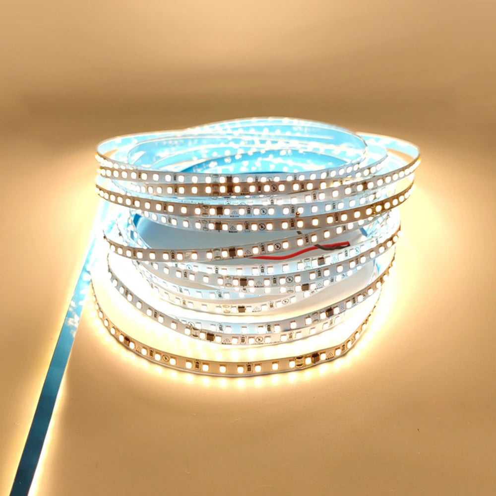 High Brightness 220V 2835 Led Strip Light 120LED/M 5M 10M 20M Waterproof Natural White Warm White For Decoration Room Living Oasis Select