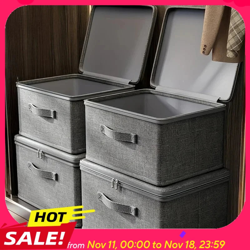 Multifunctional Box with , Large Capacity Quilt Storage Box Bra Storage Box Underwear Organizer Oasis Select