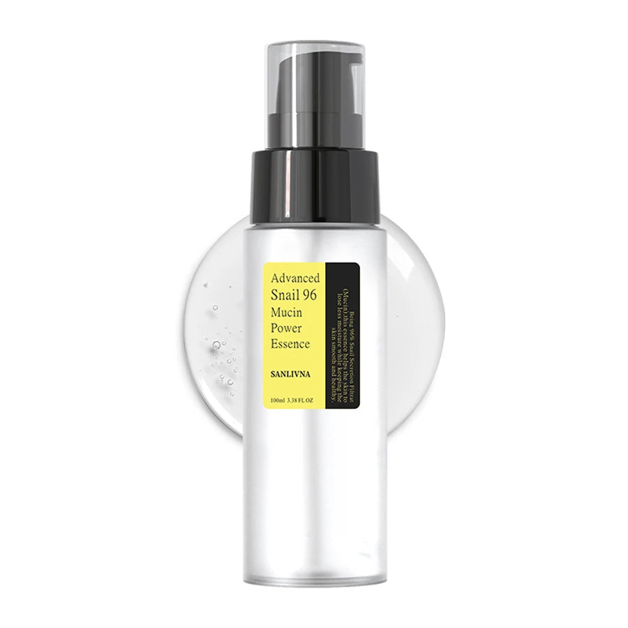 Snail mucus 96 facial essence reduces fine lines, facial cleanser deeply cleans impurities on the face, and moisturizes the skin Oasis Select essence