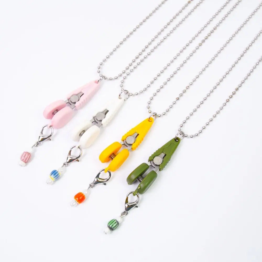 with Protective Cover Mini Pocket Scissors Straight Tip Metal Sewing Small Scissor DIY Cross Stitch Thread Trimmer School Office Oasis Select