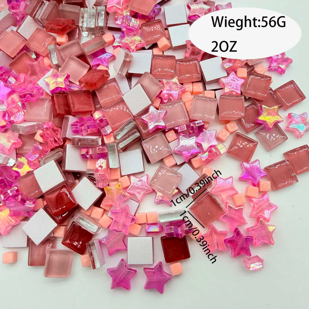 Colorful Crystal Mosaic Tiles – DIY Stained Glass & Crafts