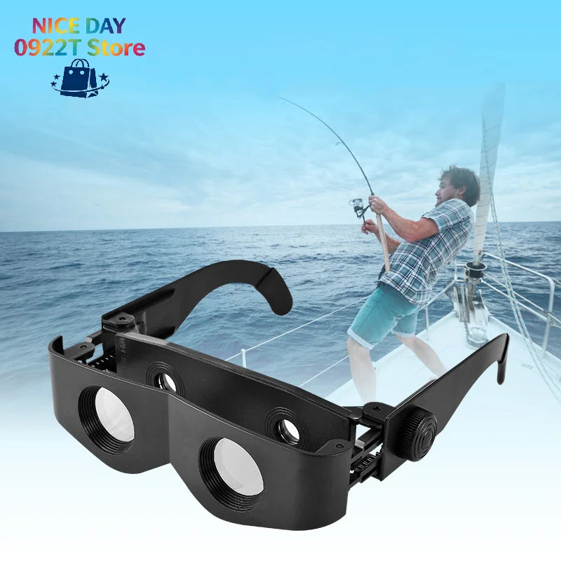 Glasses Fishing Focus Adjustable Professional Binoculars Telescope Magnifier Glasses Hands-Free Wearable For Theater TV Sight@#X Oasis Select