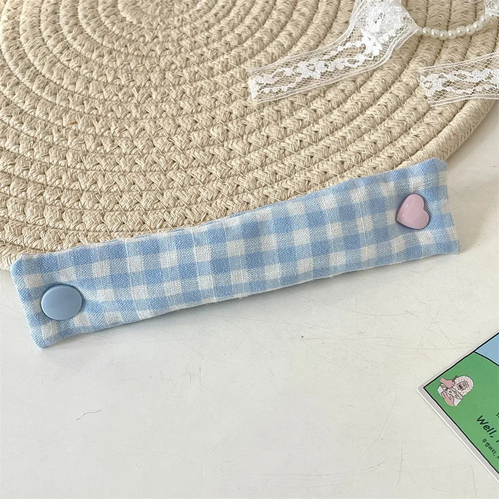 Floral Cable Ties – Cute Reusable Cloth Cord Organizer Straps Cable Cord Organizer Oasis Select Blue