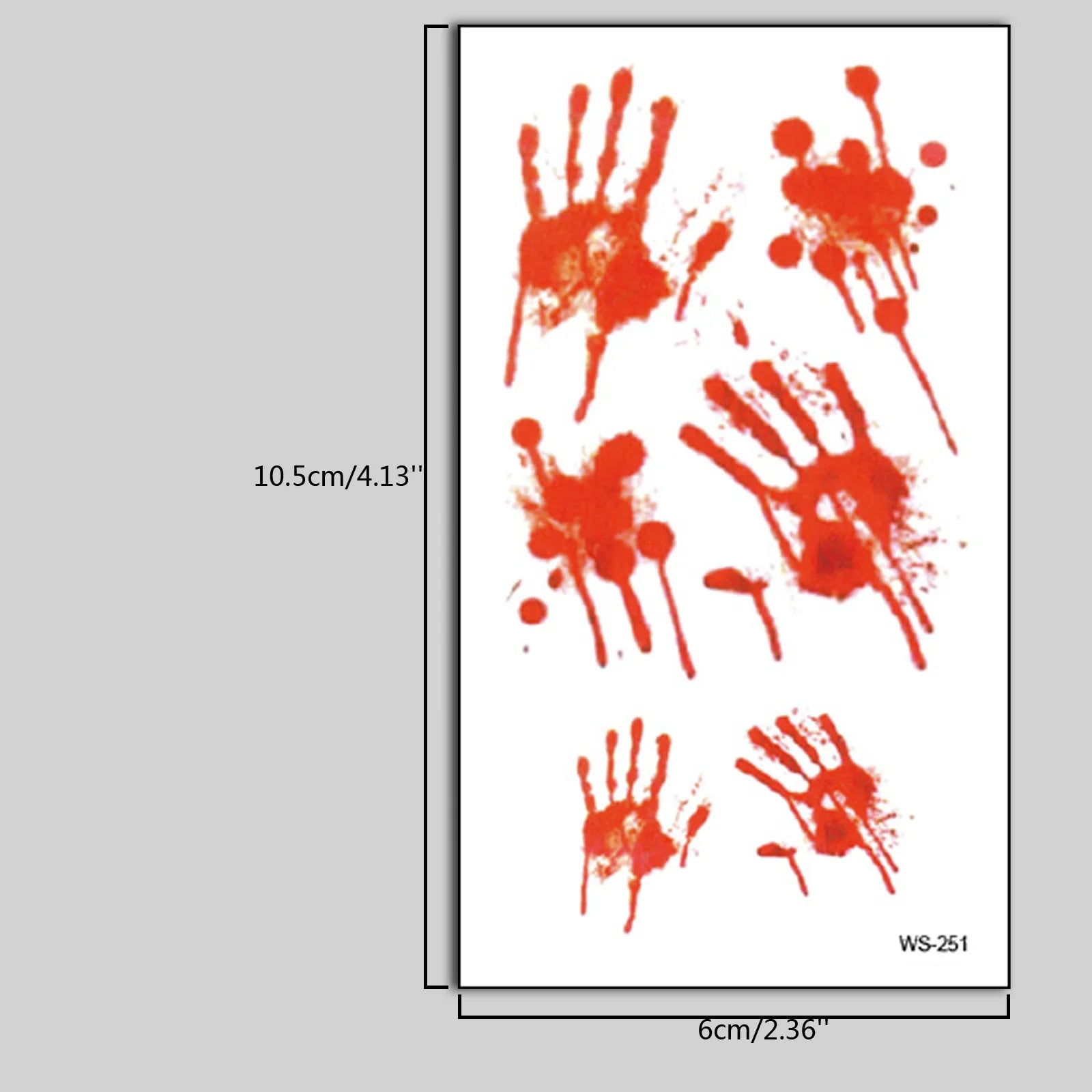 Halloween Wound Scar Tattoo Stickers – 10 Sheets, 120+ Designs Temporary Tattoo Stickers Oasis Select