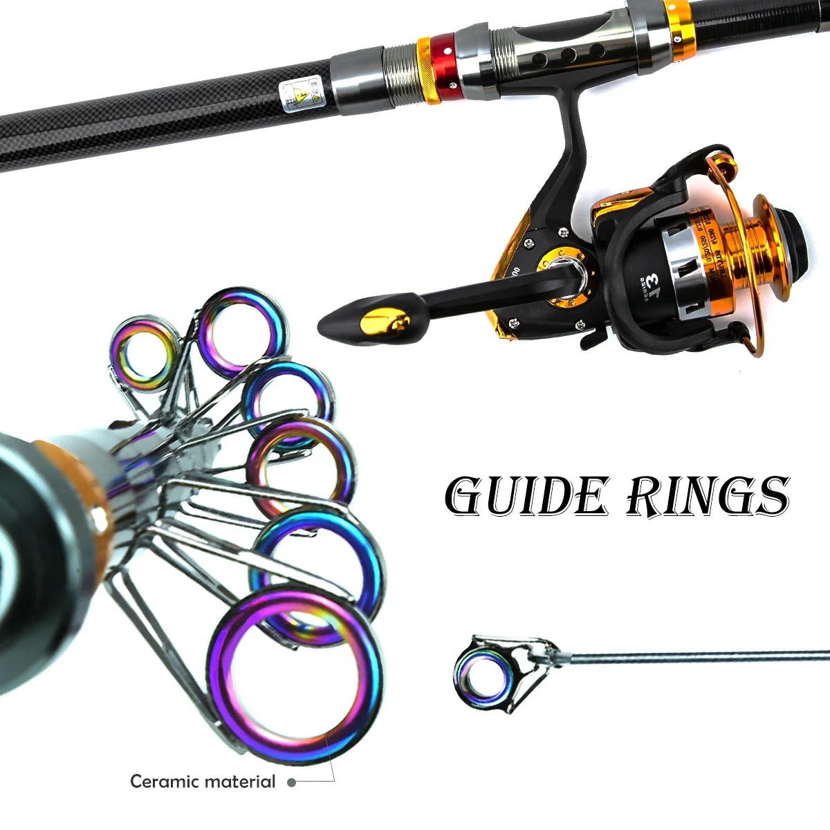 Carbon Road Ya Rod Set Universal Straight Handle Spinning Wheel Fishing Rod Full Range Ya Rod Oasis Select