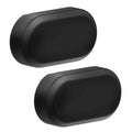 Black Waterproof Magnetic Case for Samsung Smart Tag 2 Silicone Protective Holder with Dual Mounting 5.6x3x1.52cm Oasis Select 2PCS