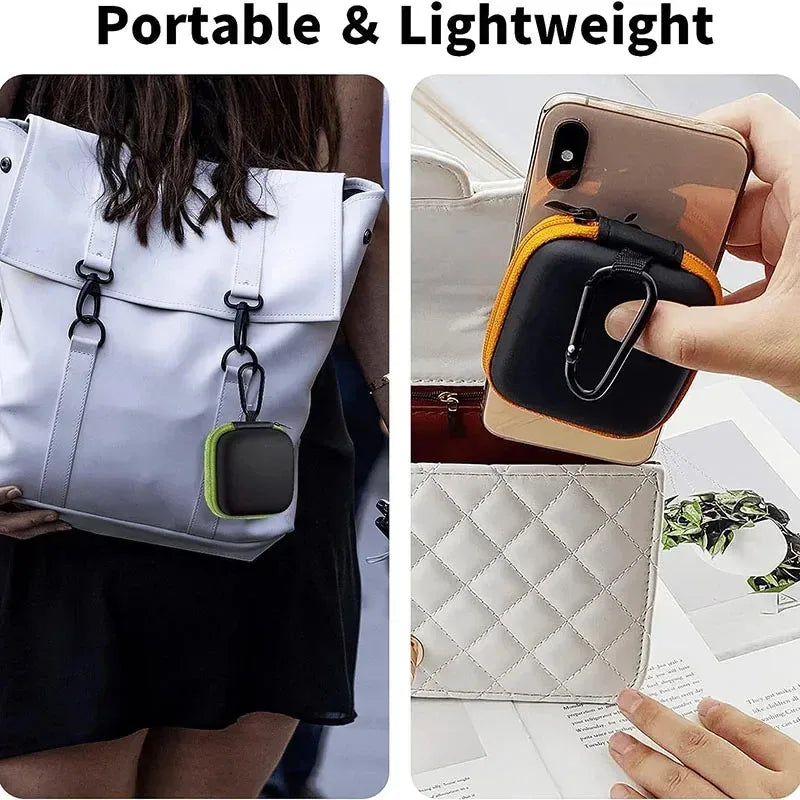 1/4pcs Earphone Protective Bag Box Hard EVA Case Digital Charger Headphone Storage Bag Usb Data Cable Organizer Carrying Pouch Oasis Select