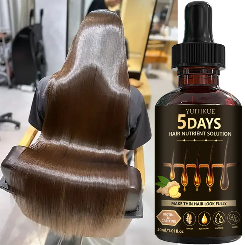 YUITIKUE Hair Nutrient Serum – Rosemary, Ginger & Caffeine