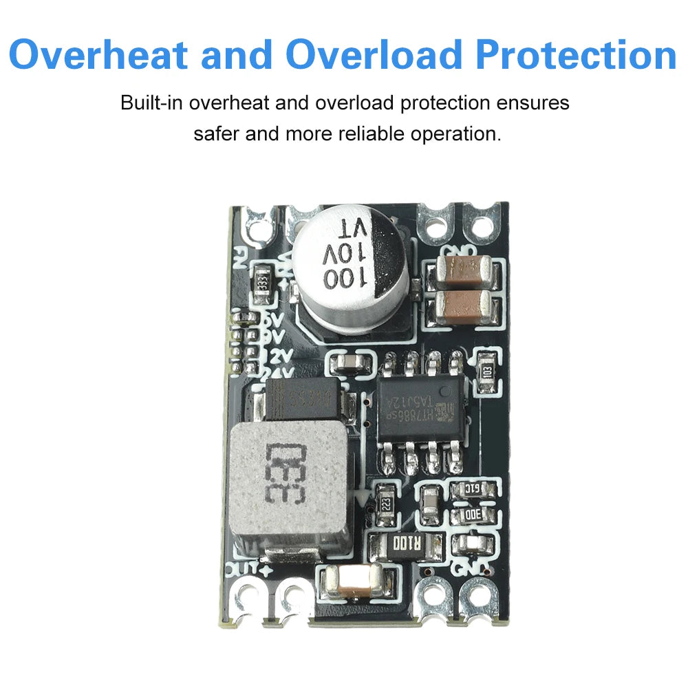 Voltage Conversion Modules DC-DC 7V-100V To 5V/9V/12V/24V Fixed Output Voltage Step Down Power Module Oasis Select