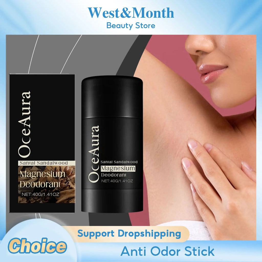 Sandalwood Deodorant Stick Anti Odor Remove Underarm Smell Persistent Aroma Refresh Charming Outdoor Body Antiperspirant Stick Oasis Select