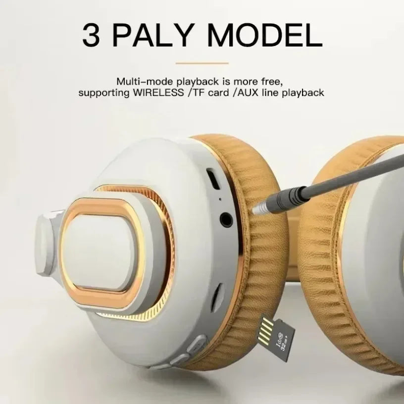 H7 Tv Bluetooth Headphone Wireless Headphone With USB Adaptor Headset Noise Cancelling Stereo Bass Earphone Foldable for TV PC Oasis Select