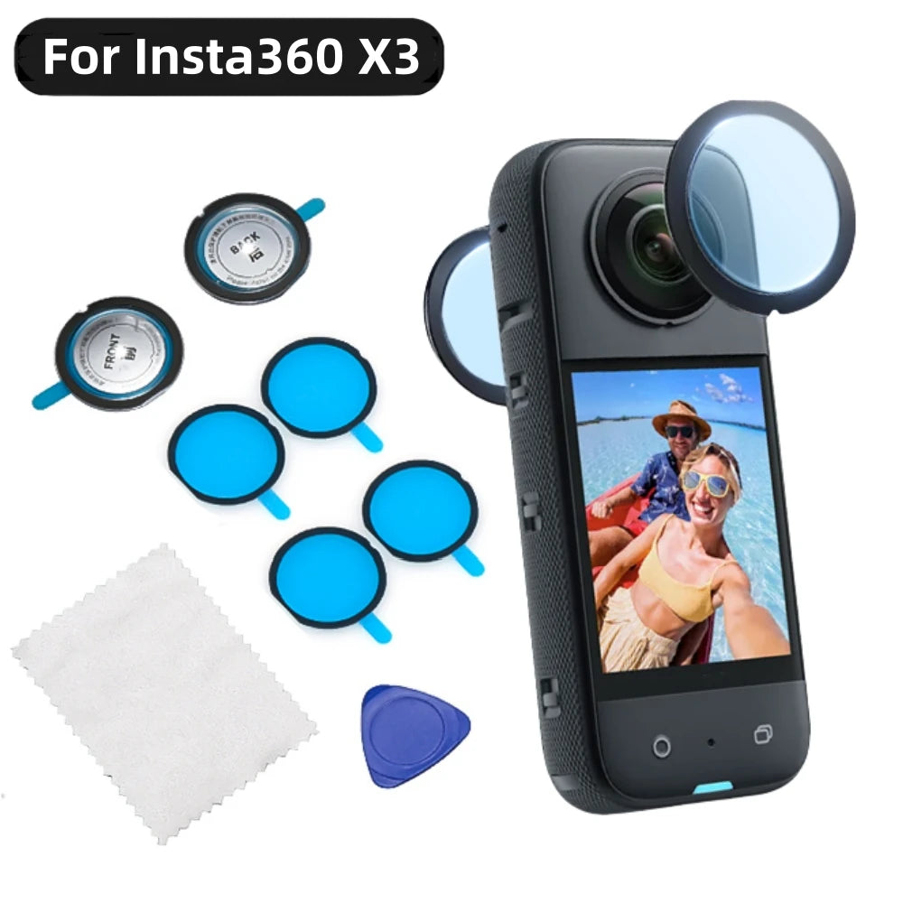 Lens Guards for Insta360 X3 – Anti-Scratch Protective Cap