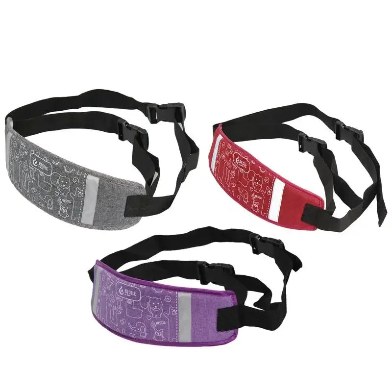 Reflective Kids Scooter Safety Harness Adjustable Motorcycle Belt Non Slip Riding Strap Child Motobike Chest Support Pad Oasis Select