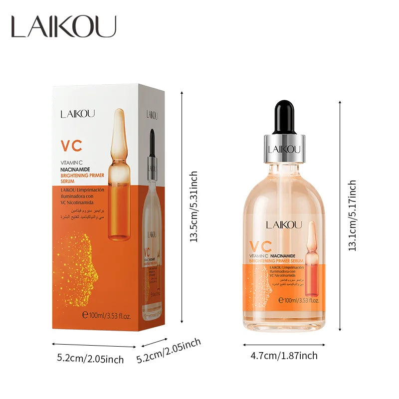 LAIKOU Vitamin C Niacinamide Face Serum 100ml – Anti-Aging