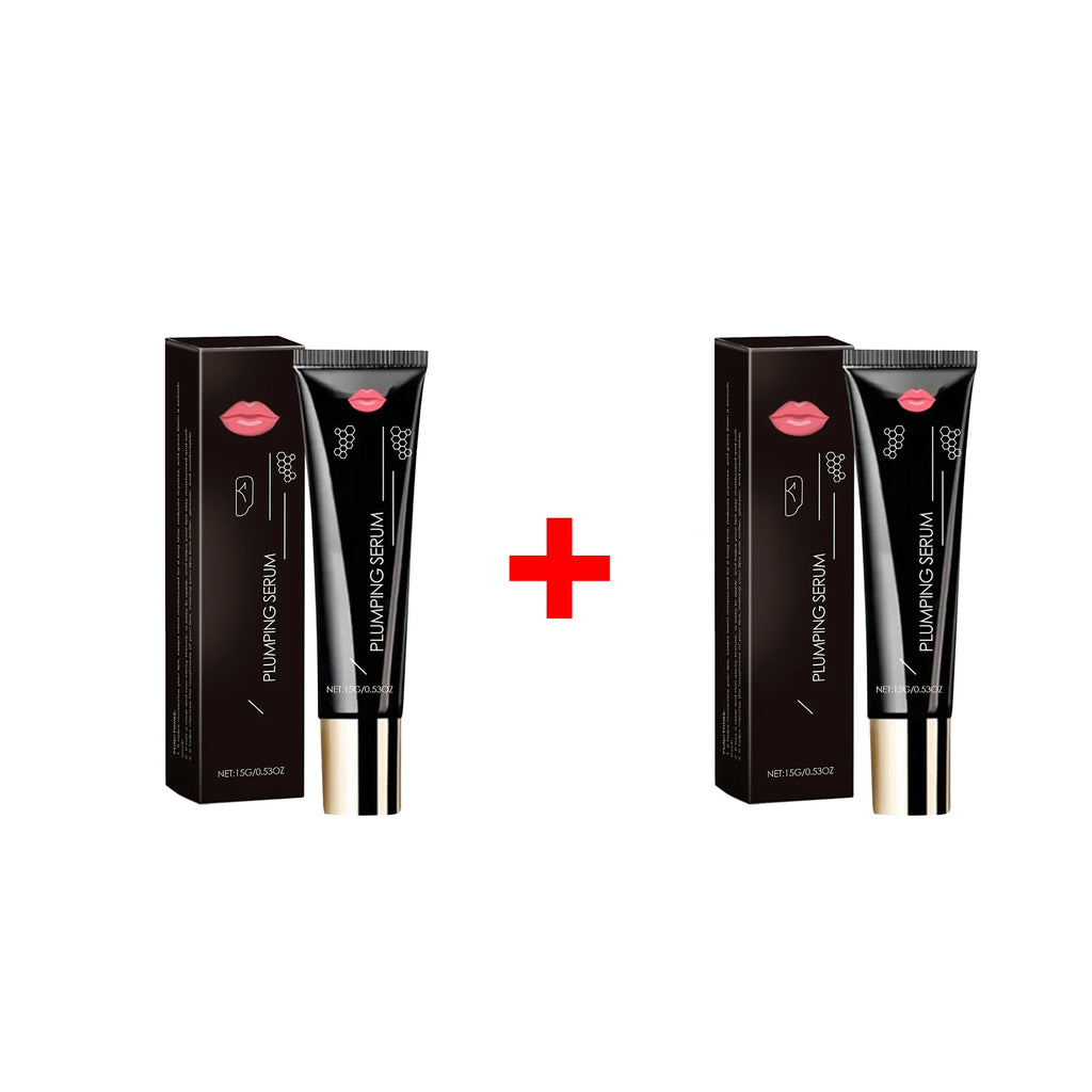 Plumping Serum for Lip Fade Fine Lines Lip Volumizing Serum for Smoother,Fuller Lips Sexy Enhance Lip Elasticity Lips Care 15g Oasis Select 2pcs