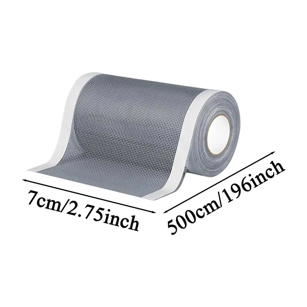 Screen Repair Tape Roll | Strong Adhesive Mesh 7cm & 12cm