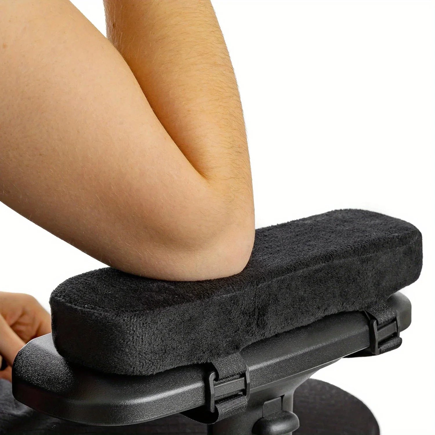 Memory Foam Armrest Pads for Office Chair Elbow Support Cushion for Arm Pressure Relief, Universal Fit Covers for Desk Chairs Oasis Select
