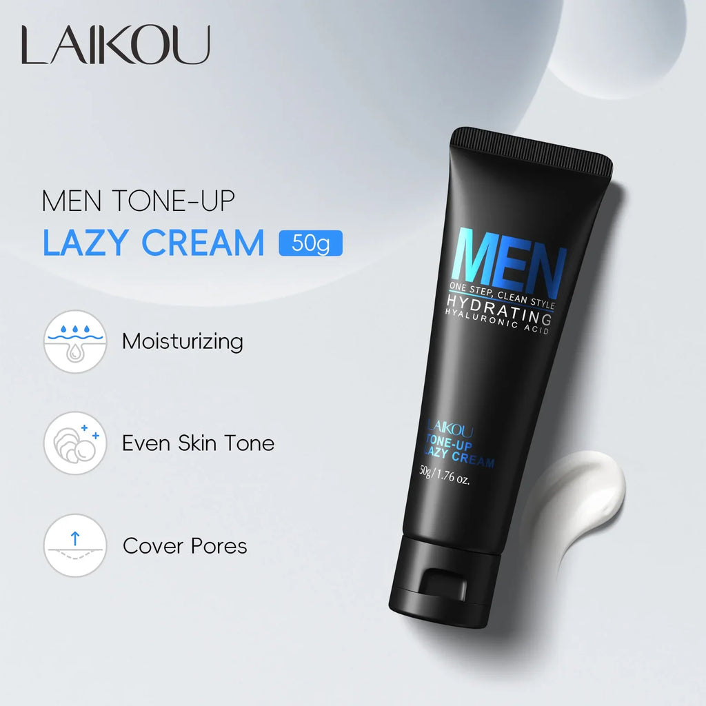 LAIKOU Men BB Cream 50g – Tone Up, Oil Control & Hydrating Men's BB Cream Oasis Select