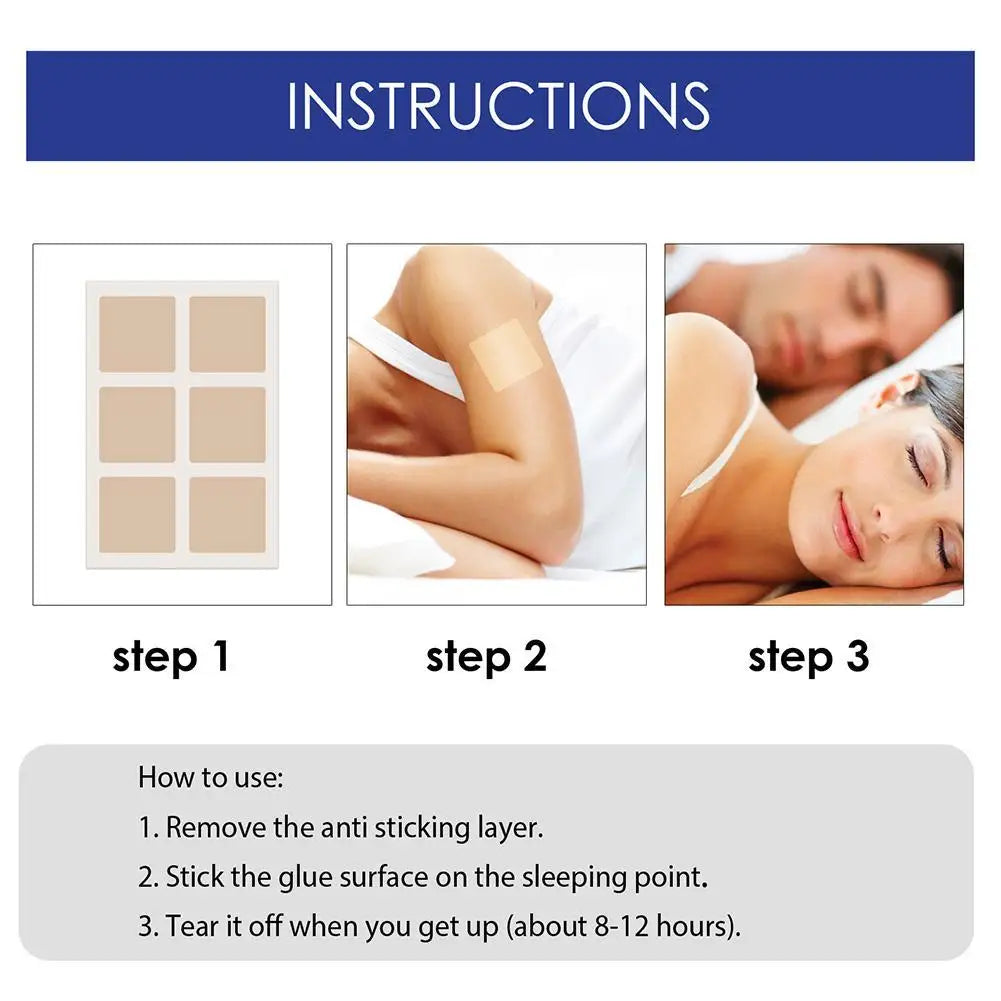 SADOER Sleep Aid Patches 48pc – Relax, Rest & Recover Sleep Aid Patch Oasis Select