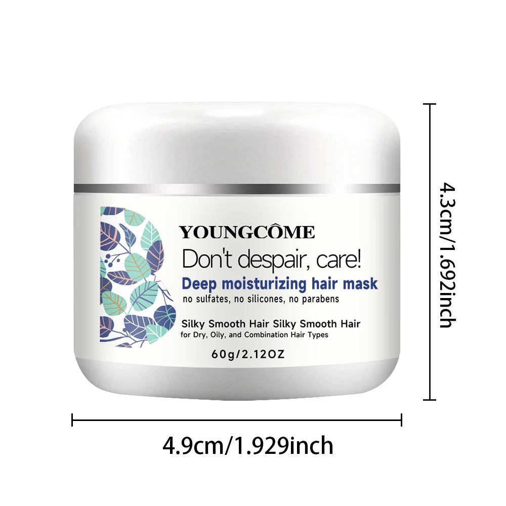 YOUNGCOME Keratin Hair Mask – UV Protection, Sulfate-Free