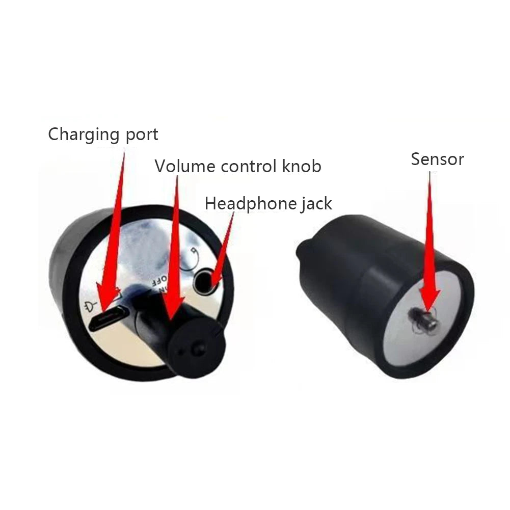 Portable Underground Pipe Leak Detector Kit | Type-C Rechargeable