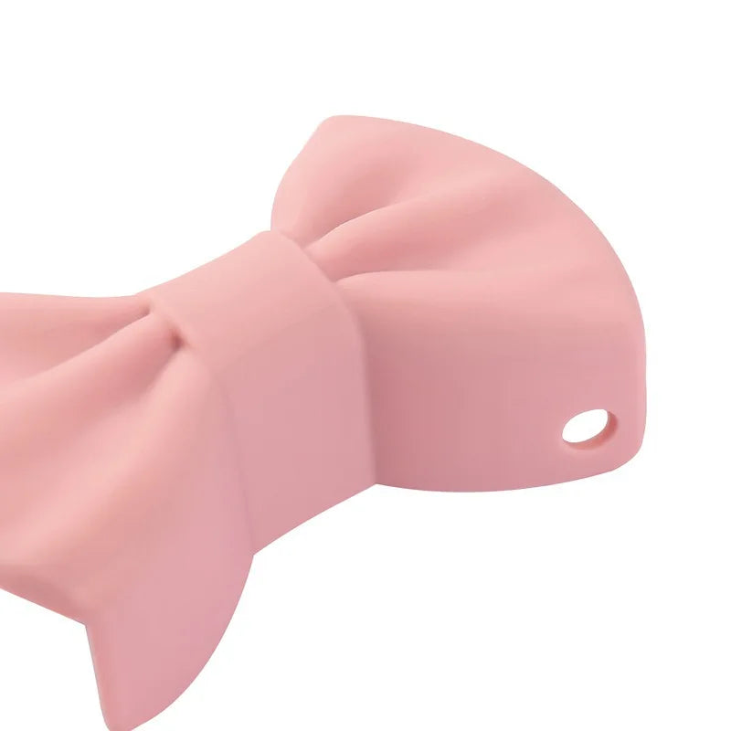 Creative Bow Tie Heat Insulation Clip, Anti-scald High-temperature Resistant Silicone Pot Ear Cover, OPP Bag Oasis Select