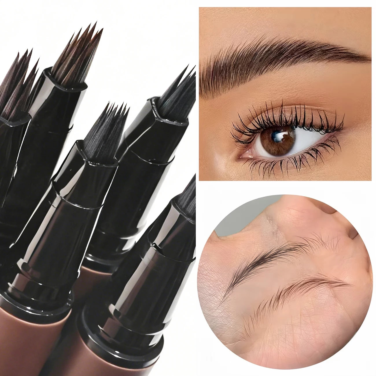 3D Waterproof Eyebrow Tint Pen – Anti-Smudge Brow Dye Cream