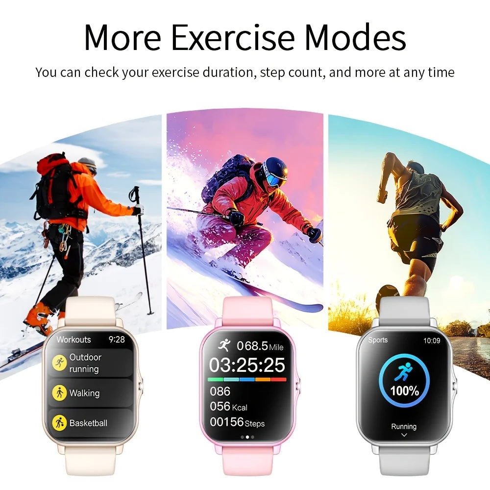 ERUN Smart Watch 1.83" Touch Screen – Calls & Pedometer