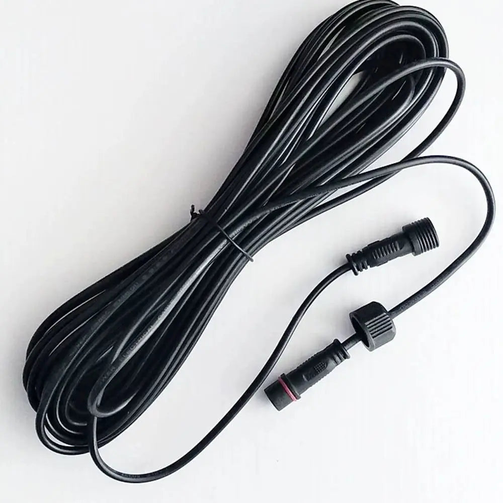 2 Pin Plug Solar Cable Extension 3M/5M/10M Waterproof Power Connection Wire Street Light Extension Cord Oasis Select