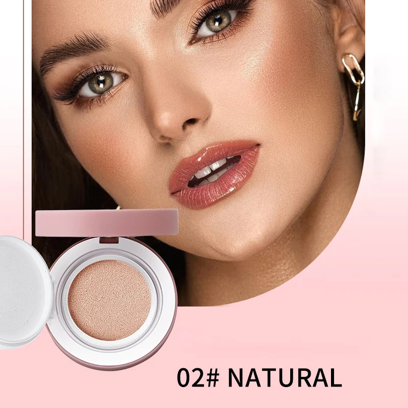 Waterproof Foundation – Long-Lasting Moisturizing Concealer Cream Foundation Oasis Select 02 NATURAL
