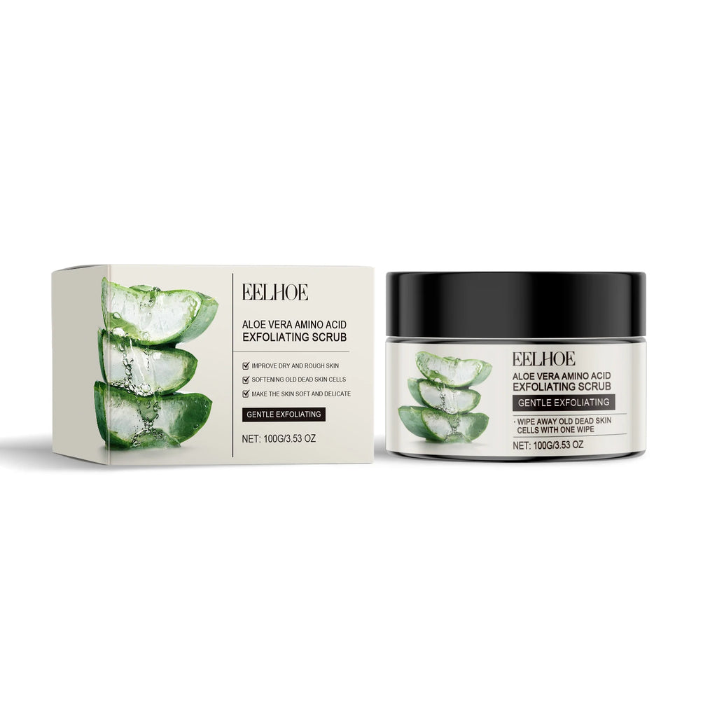 Body Scrub Effectively Removes Dead Skin Restores Smooth Delicate Skin Deep Moisturizing Exfoliating kin Brightening Remove Oasis Select Aloe vera