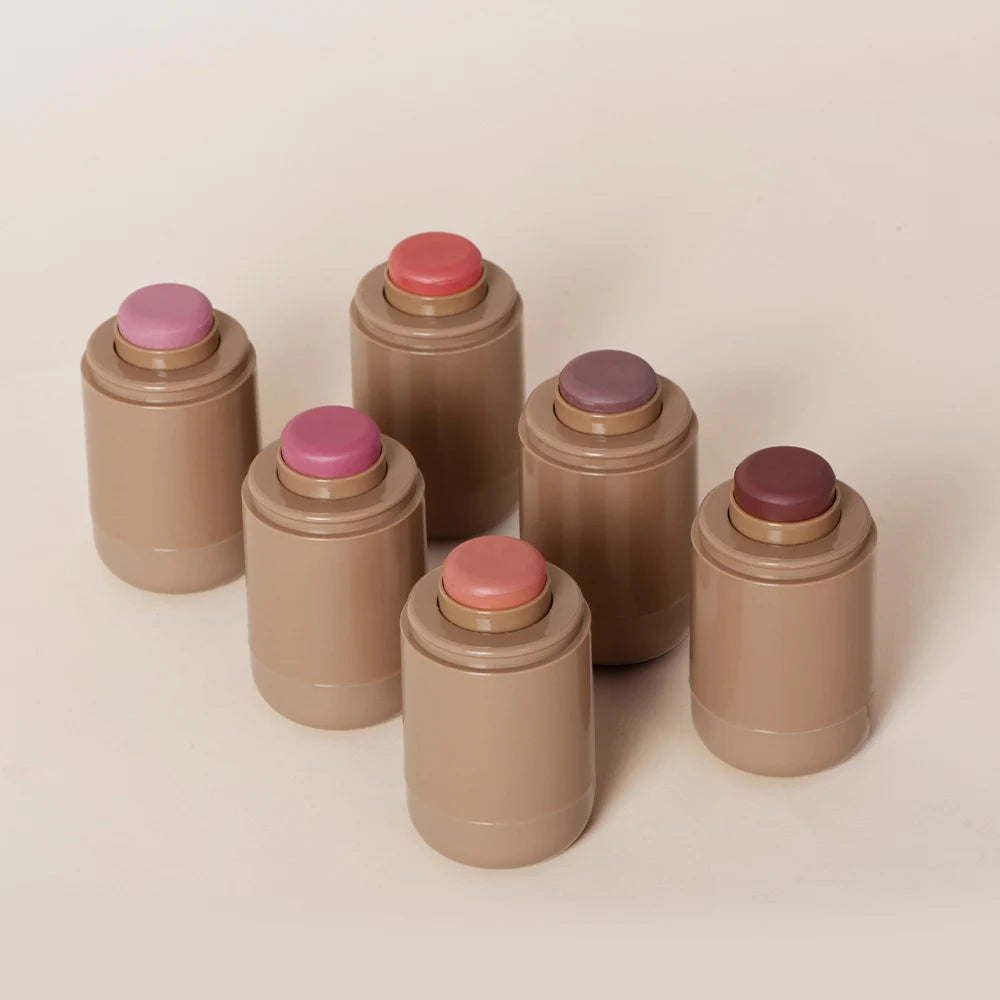 Lakerain 3-in-1 Cream Blush Stick – Cheek, Lip & Contour
