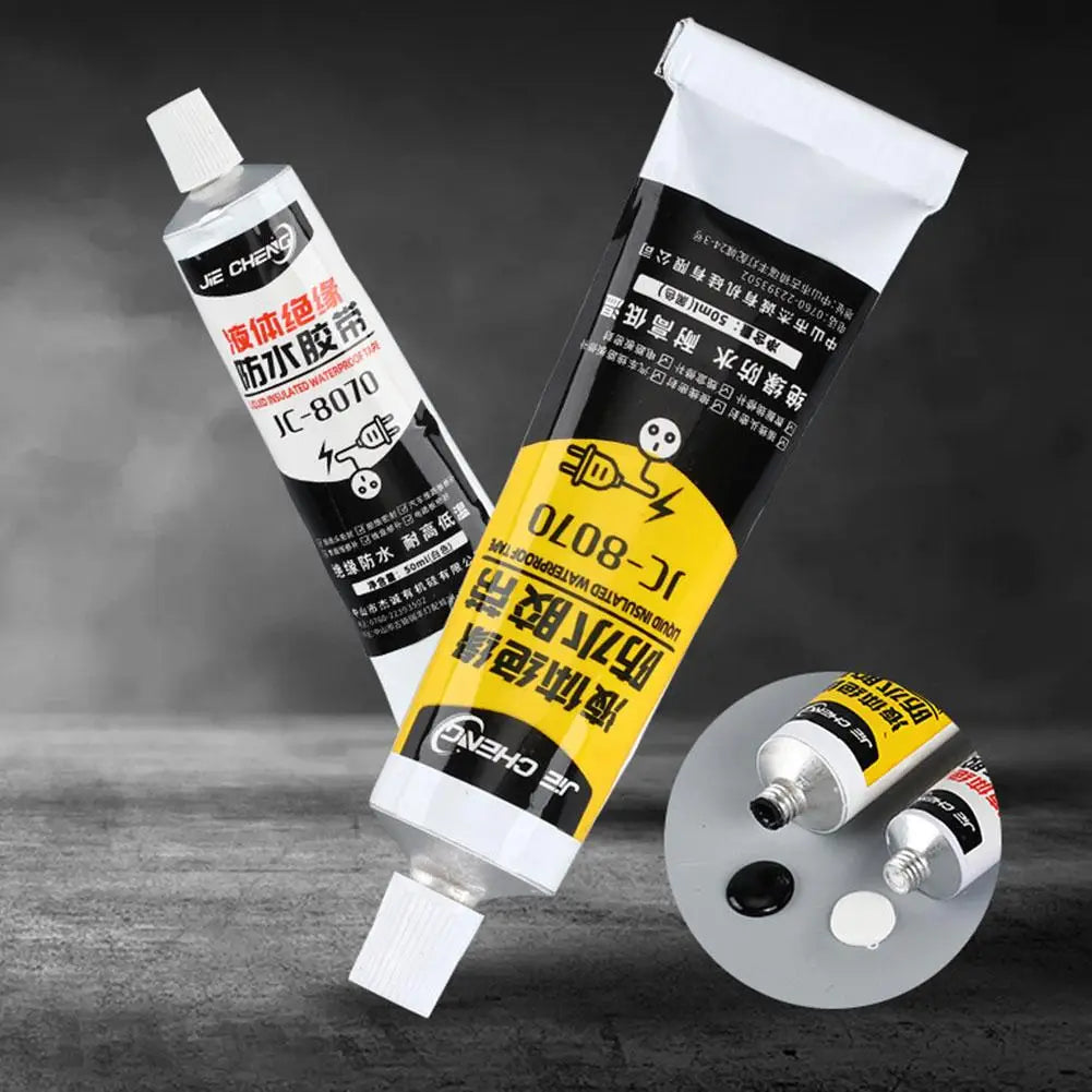 Liquid Electrical Tape Waterproof Insulating Tape Repair Paste Liquid Glue Rubber Wire Cable Sealant Fix Insulation Electrical Oasis Select