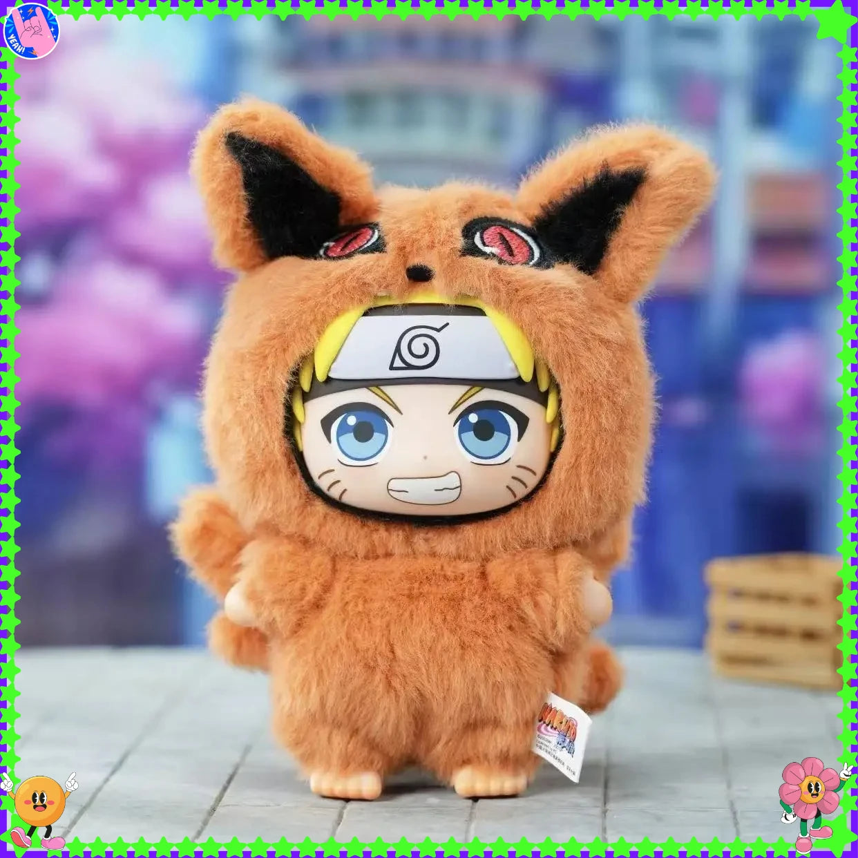 Naruto Shippuden Beast Party Plush Doll Anime Blind Box Gift