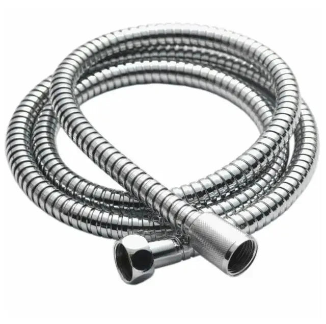 New Premier Bathroom 3-Function SPA Shower Head with Switch Stop Button high Pressure Anion Filter Bath Head Water Saving Shower Oasis Select 1.5m Sliver Hose