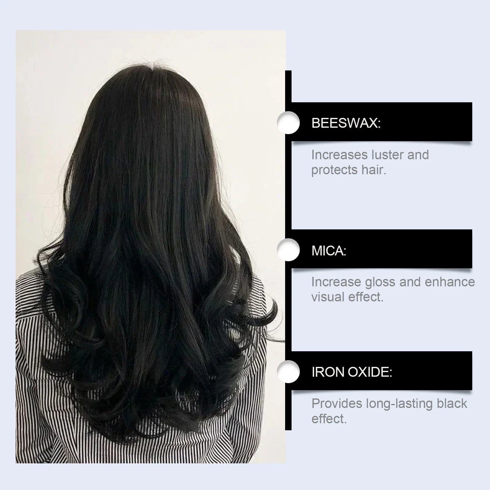 Instant Hair Color Spray Gray White Hair Coverage Repair Dry Nourishing Hair Styling Product Easy Rinse Temporary Black Hair Dye Oasis Select
