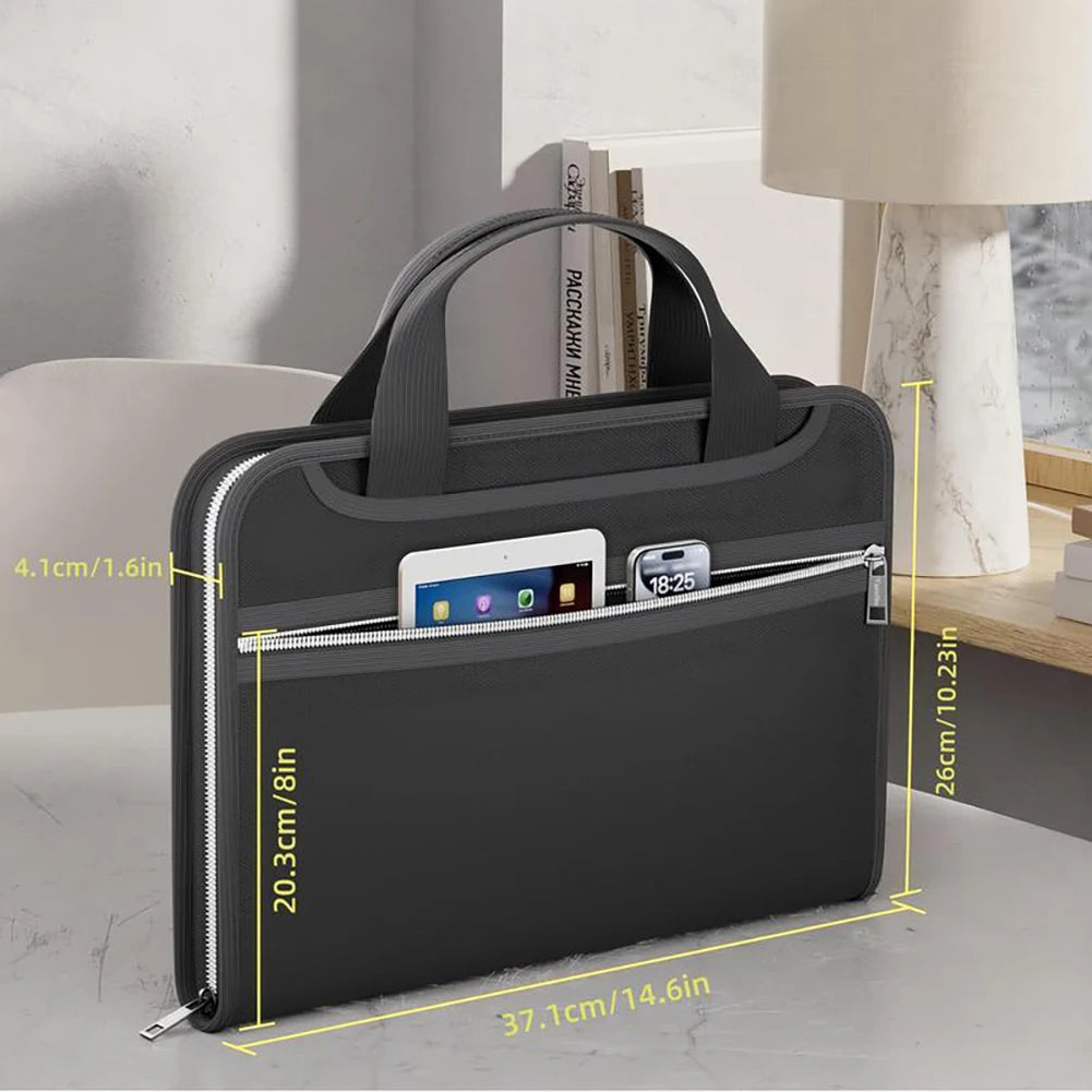 Fireproof Waterproof Document Bag | Large Capacity File Organiser