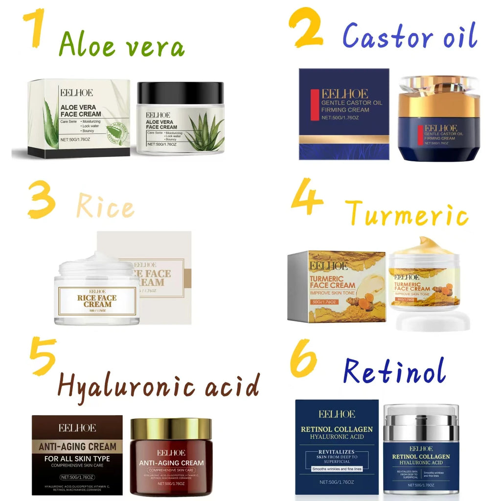 Eelhoe Aloe Vera Anti-Aging Daily Face Moisturizer – 50g Facial Moisturizer Cream Oasis Select