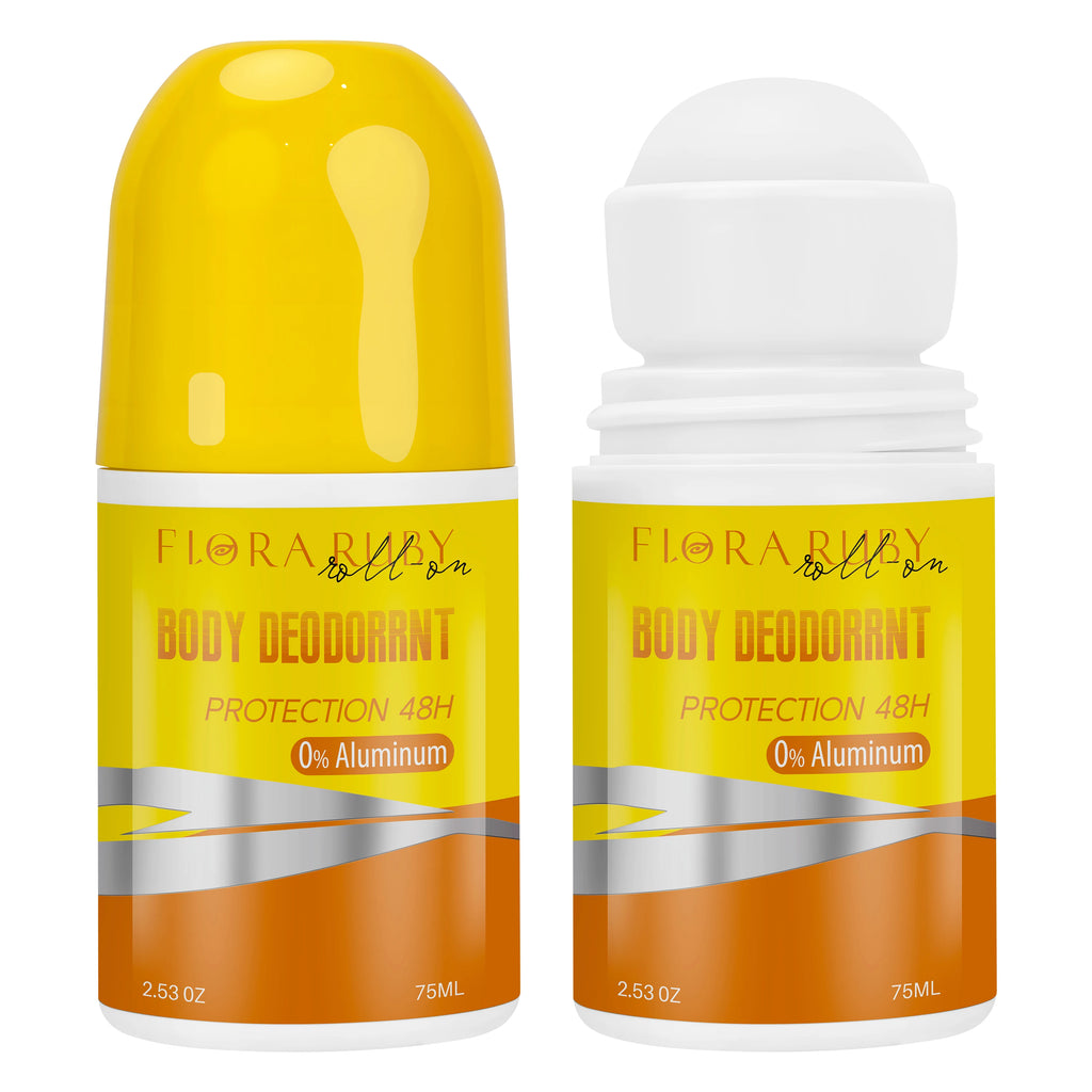 Flora Ruby 75ml/2.53fl.oz aluminum free and parben free , 48 Hours Of Lingering fragrance Underarm transparent watery Oasis Select Sweet Orange
