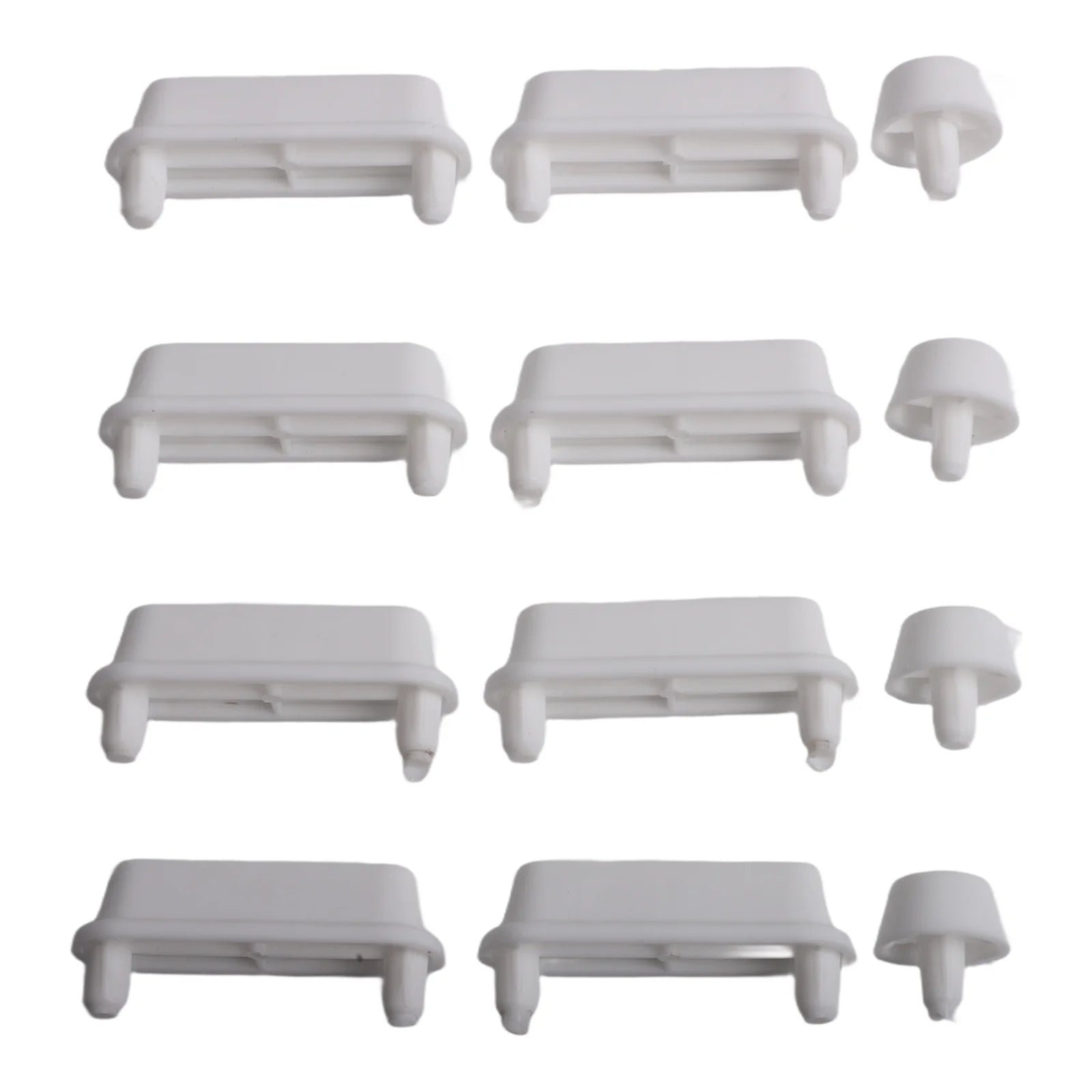 12pcs Toilet Seat Buffer Set Plastic Shock Absorber Toilet Seat Bumpers Toilet Seat Lid Pads Replacement Parts Oasis Select