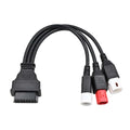 Motorcycle OBD2 Adapter 3/4/6 PIN – Yamaha & Honda Diagnostic OBD2 Diagnostic Adapter Oasis Select 3pin 4pin 6PIN
