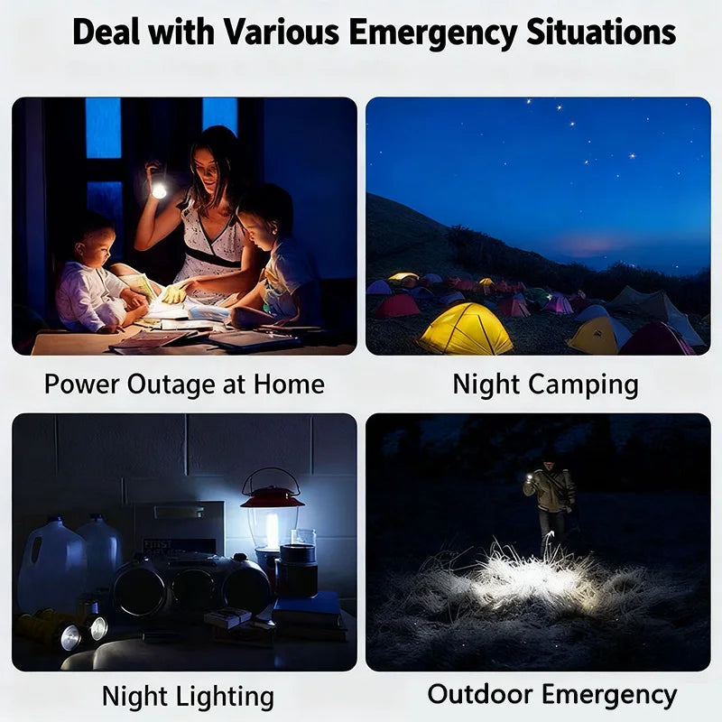 Solar Power Bank 20000mAh Portable Charging Poverbank External Battery Charger Strong Light LDE Light for All Smartphones Oasis Select