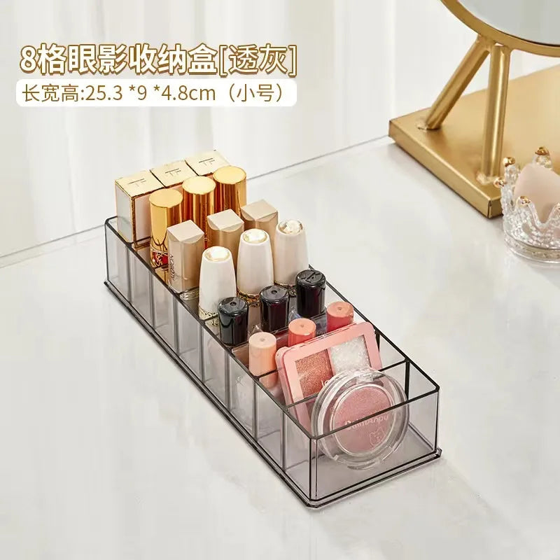 Desktop Cosmetic Organizer – Lipstick, Nail Polish & Palette Storage