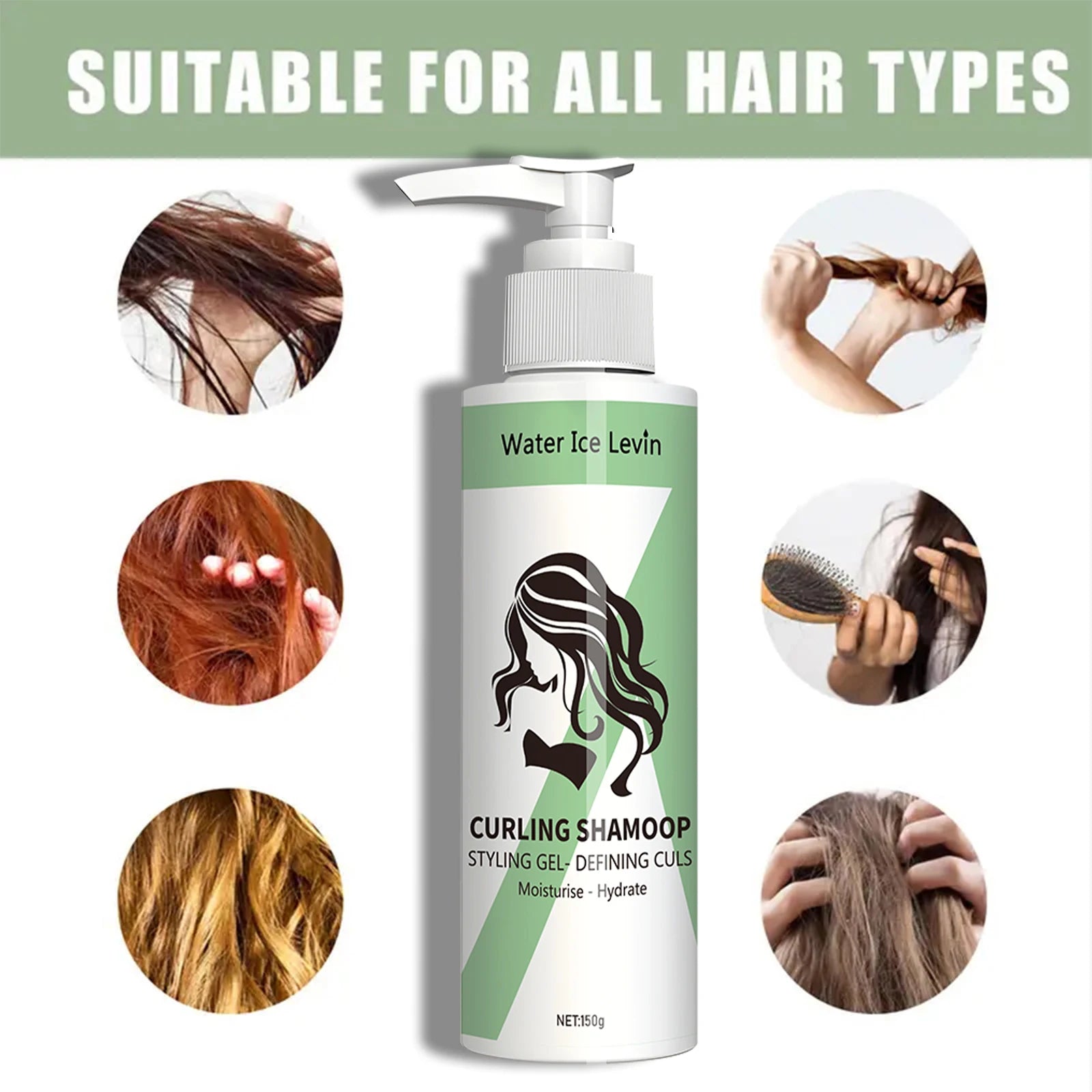 Shampooing pour cheveux normaux - conditionneur neutre, 150 g hydratant stretch curl Oasis Select
