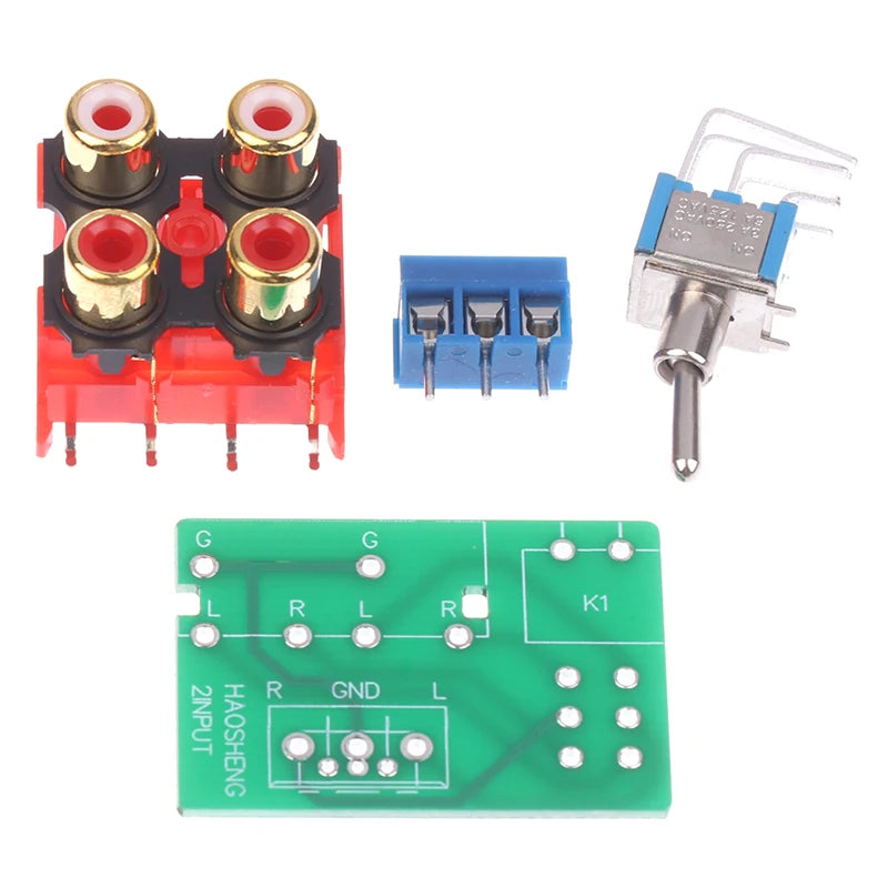 2-ways Signal Switching Board 2 In 1out Audio Source Switchboard Accessories Oasis Select Loose parts