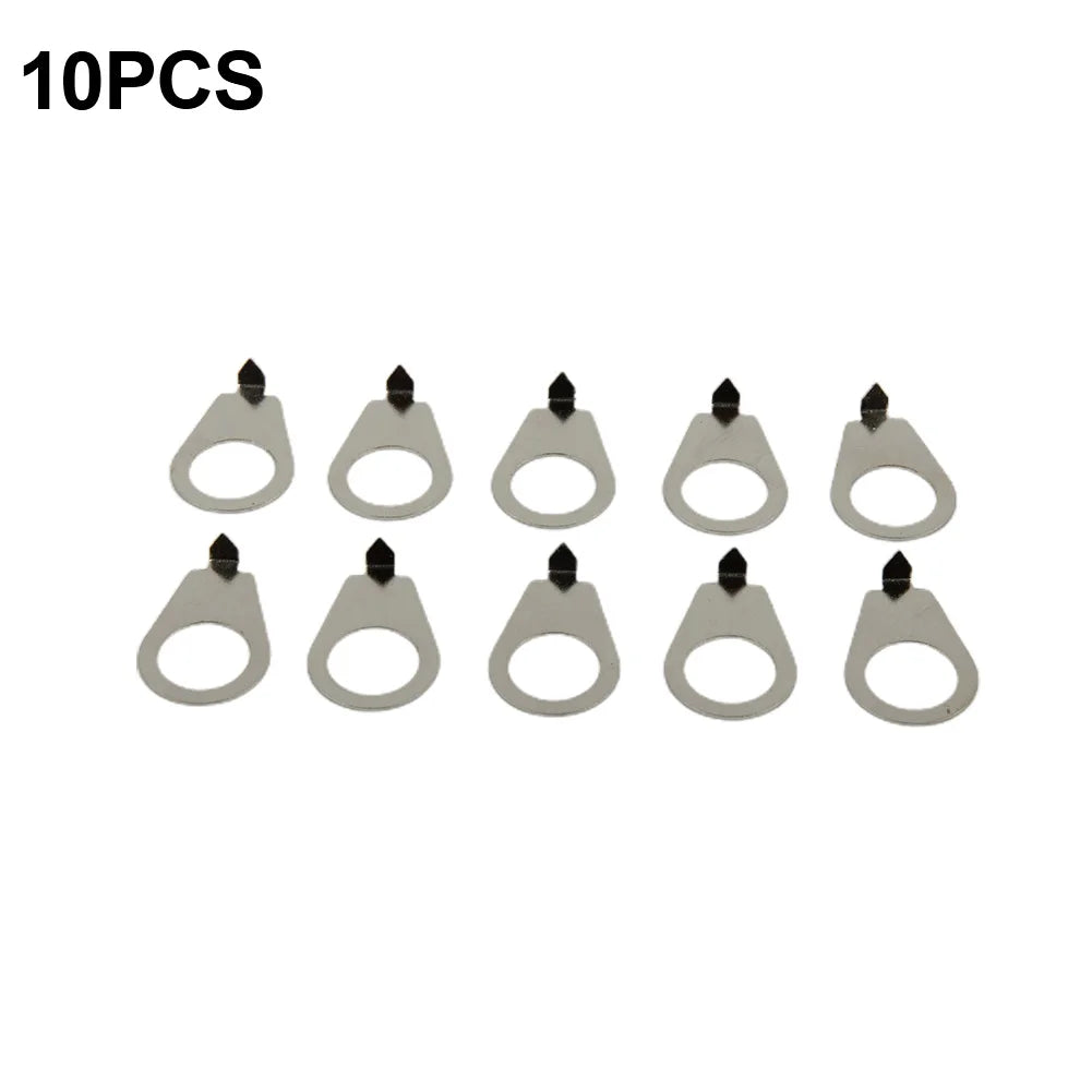 10Pcs Guitar Knobs Pointer Plates 3/8" Size Pointer Indicator Washers For Gibson LP Electric Guitars Accessories Part Oasis Select